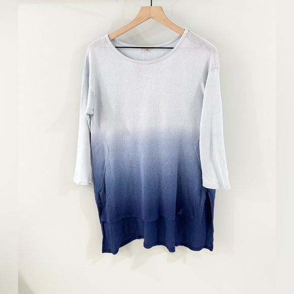 Mododoc Ombré Tunic Blue Size XS - Picture 2 of 6